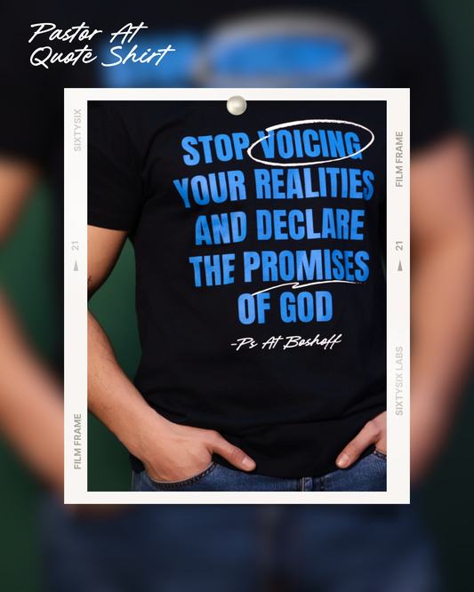#LimitedEdition: Pastor At Quote Shirt