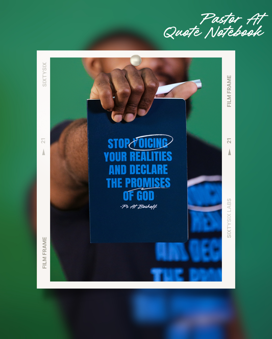 #LimitedEdition: Pastor At Quote Notebook + FREE pen