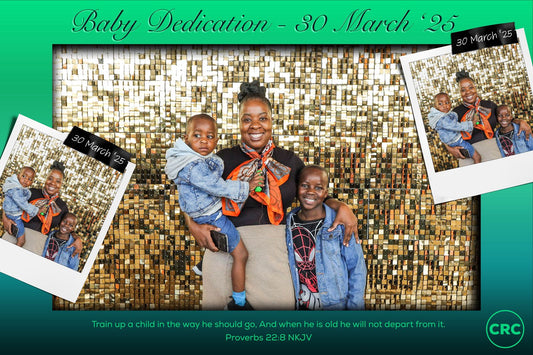 Baby Dedications Photo Package