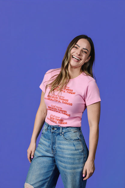 Beautiful Things Puff Print Tee