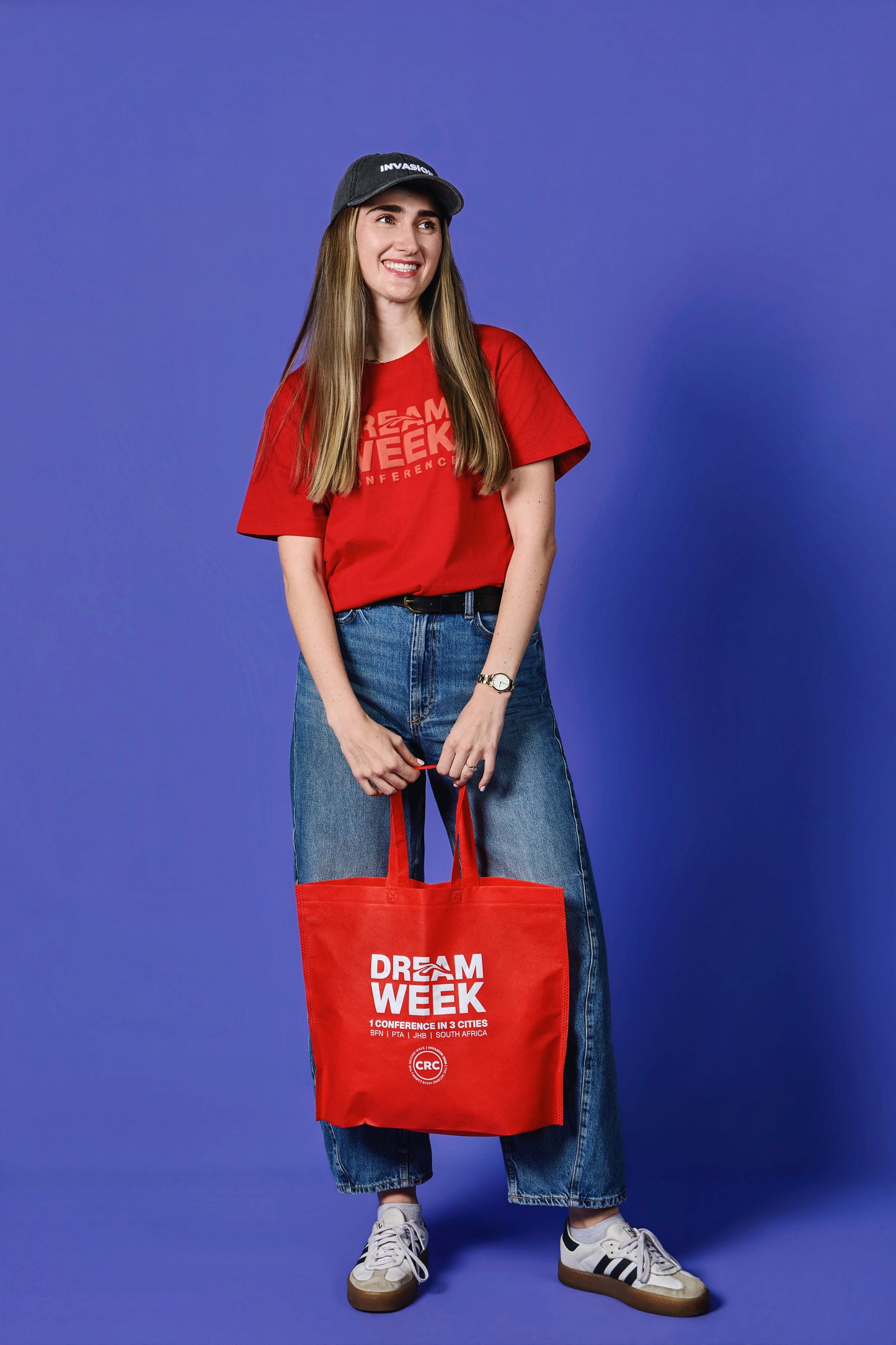 Red Dreamweek Puff Print Tee