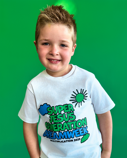 DW25_Super Jesus Gen Kids Shirt