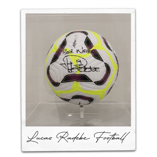 CLOSED: LUCAS RADEBE FOOTBALL RAFFLE ENTRY