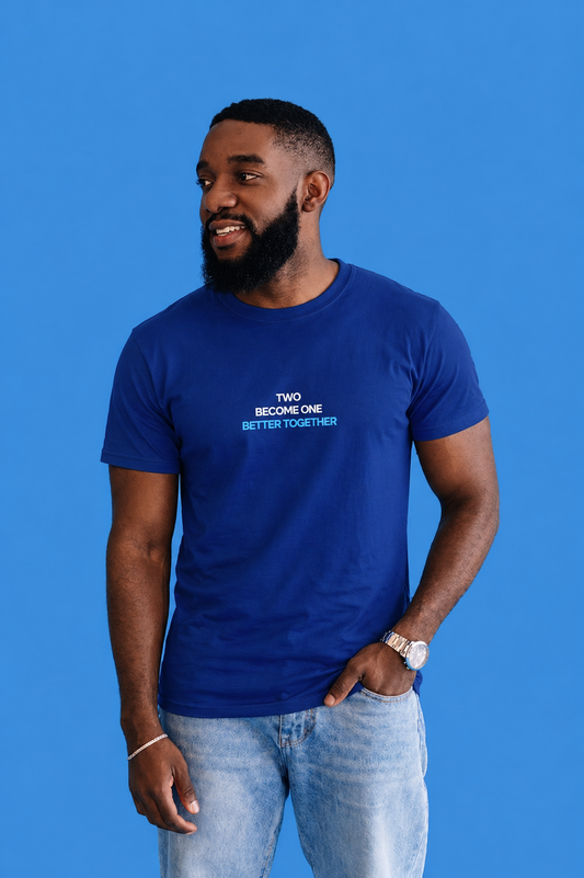 Better Together Couples Tee_Blue