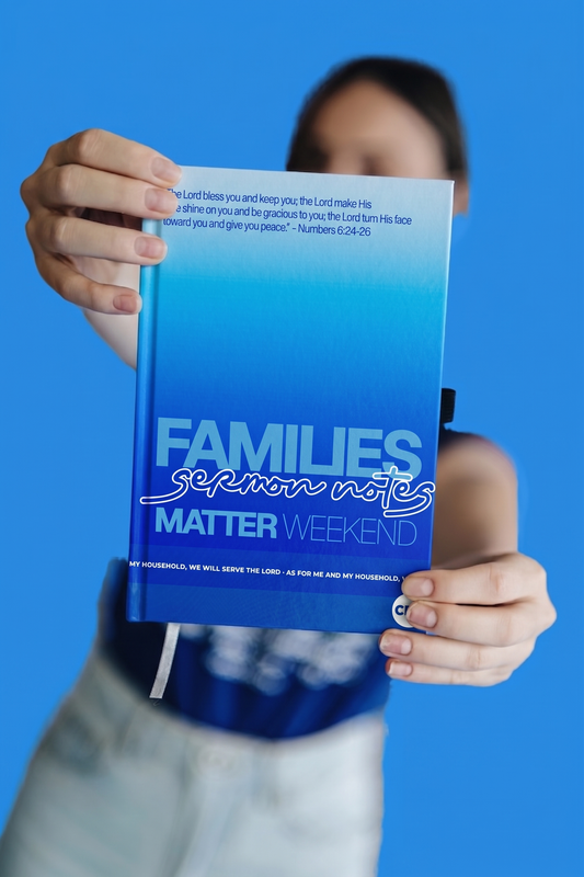 Families Matter: Sermon Notes Notebook